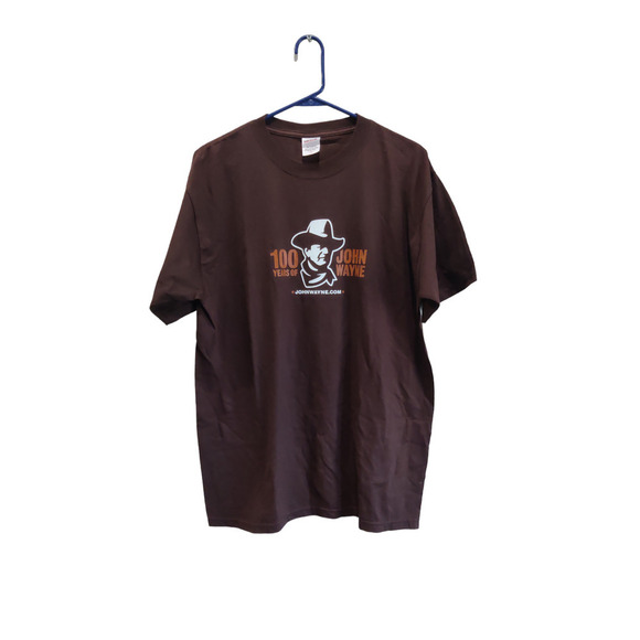 Anvil 100 Years of John Wayne Shirt Size L #1207 - Picture 1 of 4